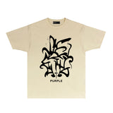 Purple Brand T Shirt Short Sleeve T-shirt Blouse