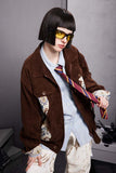 Unisex Jacket Autumn Ethnic Style Splicing Coat