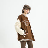 Varsity Jacket Vintage Spring and Autumn Men's Baseball Uniforms Coat for Men