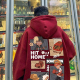Men Hoodie Hooded Sweater Men's Autumn Fashion Brand High Street Coat