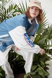 Unisex Jacket Autumn Stitching Affixed Cloth Embroidered Jacket Women's Clothing