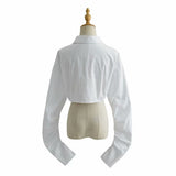 Women T-Shirt Shirt Women Autumn Button Top