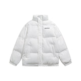 Unisex Jacket Winter Pleated Casual Bread Coat