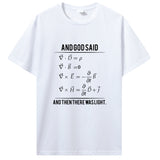 Funny God Said Maxwell Equations and Then There Was Ligh
