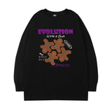Men Long Sleeve Shirt High Street Sweater Coat Hiphop Long Sleeve T-shirt Autumn