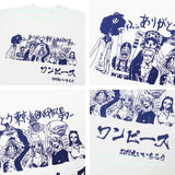 One Piece Luffy Zoro Sanji Nami Crew Printed Pattern Summer