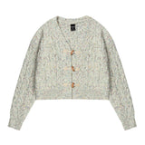 Women Sweater Short Knitted Cardigan for Girls Autumn Casual Sweater