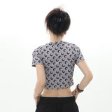 Women T-shirt Short-Sleeved T-shirt Women's Summer Casual round Neck