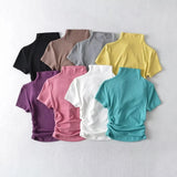 Women T-Shirt Short Sleeve Thread T-shirt Women's Clothing