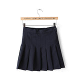 Women Skirt Preppy Style Skirt Pleated Skirt Tennis Skirt Slim Fit Skirt