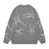 Women Sweater Women's Autumn Crew Neck Long Sleeve Loose Sweater