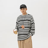 Unisex Hoodie Preppy Style Loose round Neck Sweater Men's Long-Sleeved T-shirt Coat