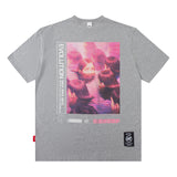 Men T Shirt T-shirt Short Sleeve Tee Men's Ins Fashion Brand Street Printing