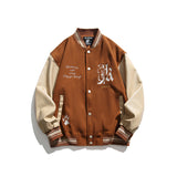 Varsity Jacket Vintage Autumn Men's Embroidery Jacket Vintage