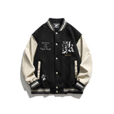 Varsity Jacket Vintage Autumn Men's Embroidery Jacket Vintage