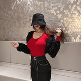 Women Long Sleeve Shirt Women's Long Sleeve Shirt Women's Spring and Autumn