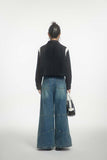 Unisex Jacket Autumn Classic Style Embroidered Coat