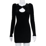 Women Desses Autumn and Winter Long-Sleeved Dress