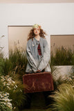Unisex Jacket Autumn Motorcycle Denim Coat Women's Clothing