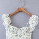 Women T-Shirt Summer Temperament Printed Blouse