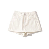 Women Skirt Summer High Waist Slim Fit Hip-Wrapped Short Denim Skirt