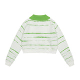 Women Sweater Polo Short Sweater Women's Autumn Leisure Long Sleeve Sweater