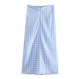 Women Skirt Summer Shirt Top and Skirt Suit