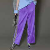 Women Cargo Pants Spring Clothes Women's Striped Pants Loose