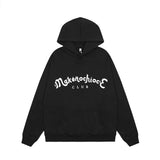 Men Hoodie Printed Sweater Men's Loose Casual Autumn and Winter Hoodie