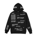 Palm Angle Hoodie Palm Angels Letter Hooded Sweater Couple Loose