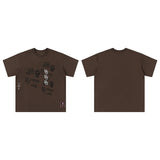 Travis Scott T-Shirt TRAVIS SCOTT Short Sleeve Summer Hip Hop T-Shirt
