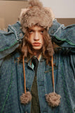 Unisex Jacket Fall Patchwork Denim Jacket Women's Clothing