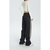 Unisex Jeans Men's and Women's Loose Straight Wide-Leg Pants