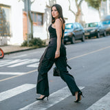 Women Cargo Pants Patchwork Cargo Pants Female Spring and Autumn Trousers