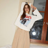 Women Sweatshirt Autumn and Winter Street Style Loose Casual
