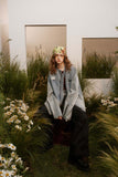 Unisex Jacket Autumn Motorcycle Denim Coat Women's Clothing