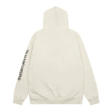 Men Hoodie Autumn Loose Sports Long Sleeve Zipper Jacket