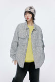 Unisex Jacket Autumn Striped Chanel Coat