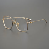 CHH Chrome Hearts Glasses Versatile Ultra Light Pure Titanium Myopia Glasses Frame