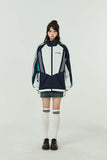 Unisex Jacket Autumn College Style Stand Collar Shell Jacket Women's Clothing