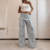 Women Cargo Pants Casual Pants Stitched Camouflage Overalls