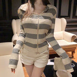 Women Long Sleeve Shirt Tup Cardigan Jacket Long-Sleeved Leisure