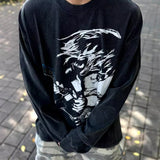 Men T-shirts Nirvana Band Washed Old T-shirts