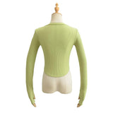Women T-shirt Long Sleeve Pullover T-shirt Top