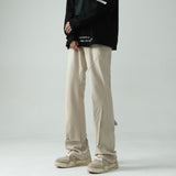 Men Sweatpants Overalls Men's Spring and Autumn Loose Straight