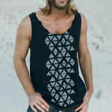 Men T Shirt Summer Printed Men's Vest