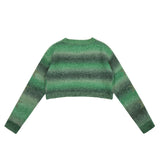 Women Sweater Short Sweater Casual Women's round Collar Star Long Sleeve Sweater
