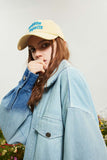 Unisex Jacket Autumn Stitching Hanging Dye Denim Women's Wear