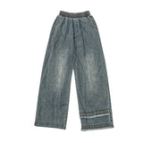 Unisex Jeans Men's Pants Loose Straight