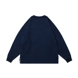 Unisex Hoodie Retro Crew Neck Sweater Men's and Women's Casual Top